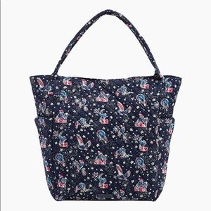 Vera Bradley Bright Tote in Holiday Owls
